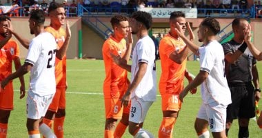 خناقة بعد مباراة أبو قير للأسمدة وبروكسى فى دورى القسم الثانى