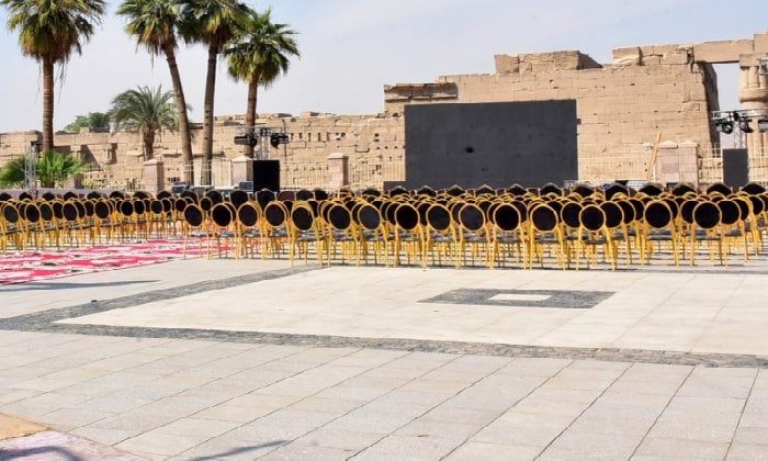 ساحة أبو الحجاج وميدان صلاح الدين بالأقصر على موعد مع افتتاح المتحف المصري الكبير