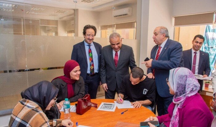 رئيس جامعة طنطا يفتتح الملتقى التوظيفي الثالث لكلية التجارة