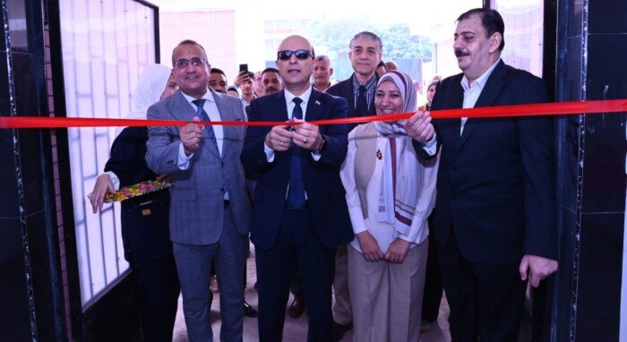 افتتاح مشروعات طبية جديدة بالمستشفى الرئيسي بجامعة أسيوط