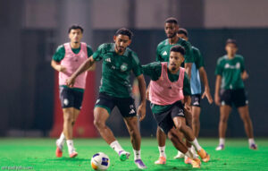 الأخضر الأولمبي يدشن معسكر الإمارات
                                                2025.11.09 | 10:58 pm
                                                دشَّن المنتخب السعودي تحت 23 عامًا لكرة القدم تدريباته، الأحد، ضمن معسكره الإعدادي في الإمارات تحضيرًا لبطولة كأس آسيا 2026.
وأجرى لاعبو الأخضر الأولمبي حصتهم التدريبية تحت إشراف المدرب الإيطالي لويجي دي بياجو والجهاز  ...