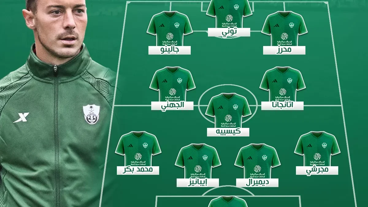 تشكيل الأهلي أمام القادسية بدوري روشن.. يايسله يهاجم