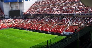 الأهلي ينشر صوراً من ملعب مباراة الزمالك فى نهائي السوبر المصري غداً