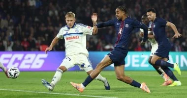 التشكيل الرسمي لمباراة باريس سان جيرمان ضد نيس فى الدوري الفرنسي