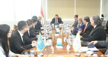 وزير الإسكان يلتقى وفدا من شركة جيانجسو فينجاي الصينية لبحث فرص التعاون