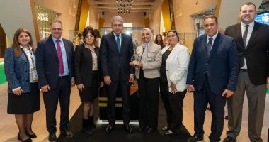 الجناح المصري يفوز بجائزة أفضل تصميم في بورصة لندن للسياحة WTM