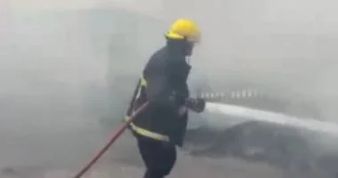 إخماد حريق داخل شقة سكنية فى الهرم دون إصابات