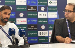 الشهري: التعادل مقبول.. وشخصية الاتفاق ظهرت
                                                2025.11.01 | 12:03 am
                                                تقبَّل سعد الشهري، مدرب فريق الاتفاق الأول لكرة القدم، نتيجة التعادل مع الحزم، الجمعة في الدمام ضمن سابع جولات دوري روشن السعودي، في ضوء النقص العددي، من الدقيقة 57 وحتى صافرة النهاية.
وخلال مؤتمر صحافي بعد المباراة،  ... الشهري: التعادل مقبول.. وشخصية الاتفاق ظهرت
                                                2025.11.01 | 12:03 am
                                                تقبَّل سعد الشهري، مدرب فريق الاتفاق الأول لكرة القدم، نتيجة التعادل مع الحزم، الجمعة في الدمام ضمن سابع جولات دوري روشن السعودي، في ضوء النقص العددي، من الدقيقة 57 وحتى صافرة النهاية.
وخلال مؤتمر صحافي بعد المباراة،  ...