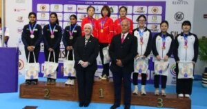 الصين تحصد الذهب والهند تتألق فى منافسات المسدس الهوائى ببطولة العالم للرماية