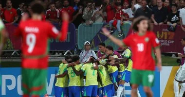 تعادل المغرب ضد البرازيل 1-1 فى شوط مثير بكأس العالم للناشئين