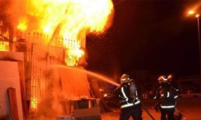 اندلاع حريق بأحد المراسي النيلية بأسوان دون خسائر بشرية