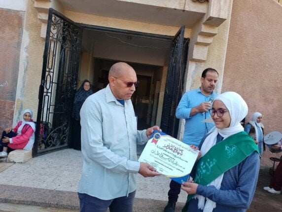 ختام فعاليات مسابقة أوائل الطلبة بمدرسة الشهيد معروف زغلول الإعدادية بالمنوفية