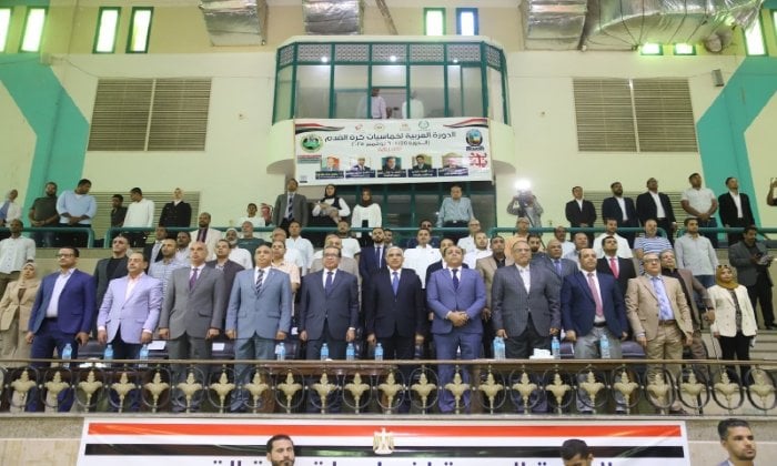 انطلاق فعاليات البطولة العربية العشرين لخماسيات كرة القدم بجامعة قنا