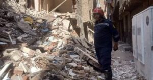 انهيار سقف خزان يسفر عن إصابة طلاب داخل مدرسة ثانوية فى الصف