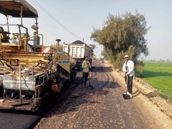 انطلاق مشروع تطوير الشوارع الحيوية ببني مزار في المنيا