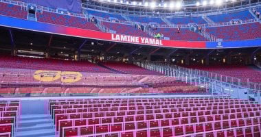 برشلونة يستقبل جماهيره فى ملعب كامب نو بعد غلقه 894 يوما.. صور