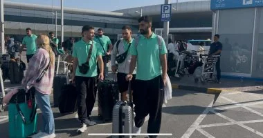 وصول بعثة يد سموحة للإمارات لمواجهة الأهلى فى نهائى كأس السوبر