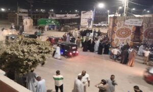 توافد الناخبين أمام اللجان فى اللحظات الأخيرة لثاني أيام انتخابات مجلس النواب بأسوان