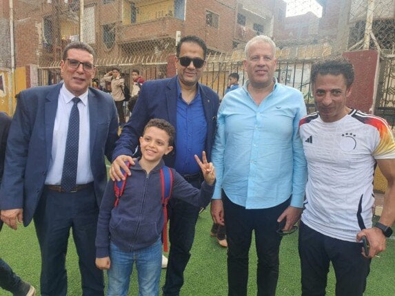 تعليم الغربية يشارك في إطلاق دوري المدارس الثقافي والرياضي بسمنود