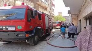 دون إصابات.. السيطرة على حريق هائل داخل شقة سكنية في الخصوص