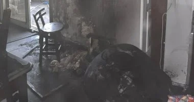 السيطرة على حريق داخل فيلا فى التجمع الخامس.. صور