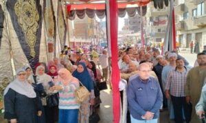 توافد الناخبين على لجان انتخابات النواب بكوم حمادة في البحيرة.. والسيدات يتصدرن المشهد