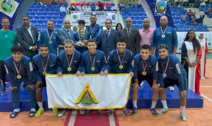 للمرة الرابعة.. جامعة بنها تفوز بالمركز الأول فى بطولة الدورة العربية لخماسيات كرة القدم