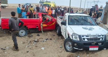 بالأسماء.. 31 مصابا فى حادث تصادم بكفر الشيخ