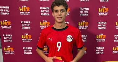 حمزة عبد الكريم يحصد جائزة أفضل لاعب في مباراة منتخب الناشئين وفنزويلا