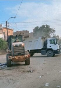 رفع 105 طن قمامة.. حملة مكثفة للنظافة وتحسين الخدمات في الواسطى ببني سويف