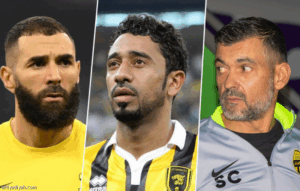 بعد تعثر «الديربي»..الرهيب: مجاملة بنزيما أطاحت بـ«كونسيساو»
                                                2025.11.10 | 03:35 pm
                                                حمّل راشد الرهيب، مدافع فريق الاتحاد الأول لكرة القدم السابق، لاعبي فريقه مسؤولية خسارة «ديربي الغربية» أمام الأهلي في قمة الجولة الثامنة من دوري روشن السعودي التي جمعت الفريقين السبت الماضي على ملعب «الإنماء» بمدينة  ...