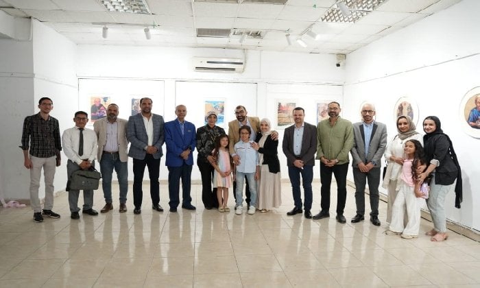 رئيس جامعة الأقصر تفتتح معرضين فنيين بكلية الفنون الجميلة