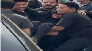 انهيار شيماء سعيد زوجة إسماعيل الليثي أثناء تشييع جثمانه