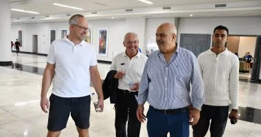 عمدة سوهل الألمانية يشيد بتنظيم بطولة كأس العالم للرماية بالعاصمة الإدارية