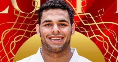 مشوار عمر الرملى نحو كتابة التاريخ وتحقيق ذهبية الجودو بدورة ألعاب التضامن الإسلامى