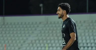 عمر مرموش يشارك فى مران منتخب مصر استعدادا لمواجهة كاب فيردى..صور