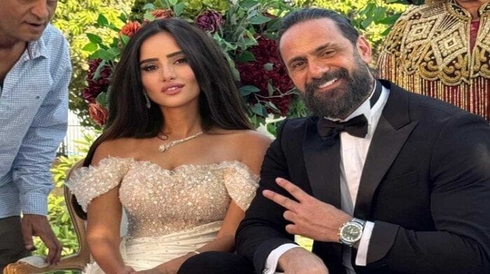 بعد تداول صور حفل الزفاف.. عمرو مهدي يكشف حقيقة زواجه من زينة