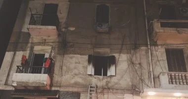 العناية الإلهية تنقذ أسرة من حريق شقة بسبب شاحن موبايل بالإسكندرية