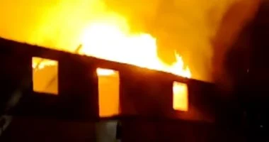 عودة الحرائق بقرية عقلة القبلية فى كفر الشيخ وتلفيات بمنزل مواطن