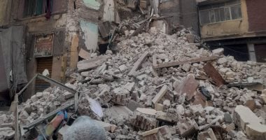 استخراج جثة طفل من أسفل ركام منزل انهار جزئيا فى منطقة روض الفرج