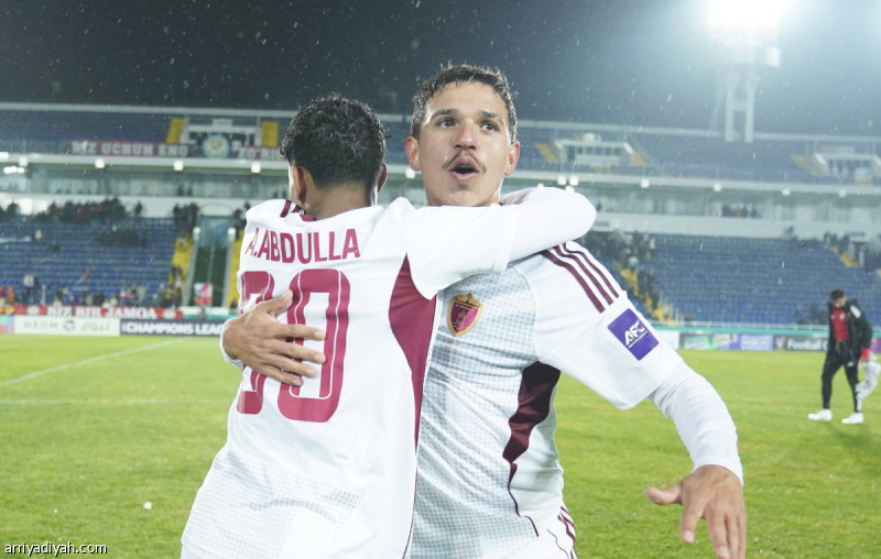 قاتل الوحدة يُسقط ناساف.. والدحيل ينهض برباعية
                                                2025.11.03 | 09:54 pm
                                                عاد فريق الوحدة الإماراتي الأول لكرة القدم من أوزبكستان بفوز ثالث قاتل على حساب مضيّفه ناساف كارشي بنتيجة 2-1، الإثنين، ضمن منافسات الجولة الرابعة من مجموعة منطقة الغرب في دوري أبطال آسيا للنخبة.
وسجل النيجيري فافور  ...