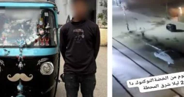 ضبط قائد توك توك بالمنيا يثير ضوضاء فى الشوارع أثناء الليل