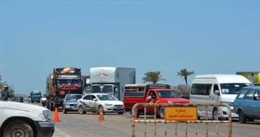 ضبط مواد مخدرة وأسلحة نارية وتحرير 1586 مخالفة مرورية بكفر الشيخ