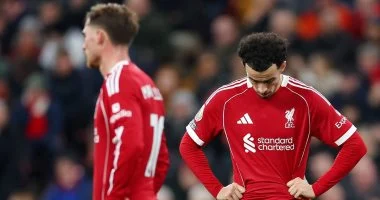 ليفربول يسجل أرقاما كارثية فى الدوري الإنجليزي بعد ثلاثية نوتينجهام فورست