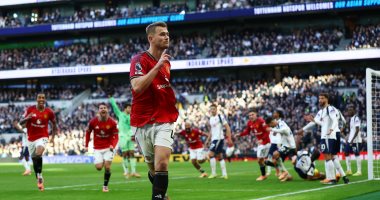 مان يونايتد يتعادل مع توتنهام بهدف قاتل فى الدوري الإنجليزي