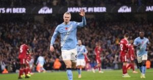 مانشستر سيتى يتقدم على ليفربول 2-0 فى شوط من طرف واحد.. فيديو