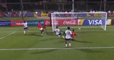 ماينز يضيف الهدف الثالث لمنتخب إنجلترا فى شباك الفراعنة بمونديال الناشئين