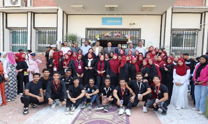 انطلاق فعاليات مبادرة «100 يوم رياضة» بكلية التربية بجامعة قنا