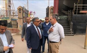 محافظ الدقهلية يتفقد أعمال التطوير بحديقة شجرة الدر