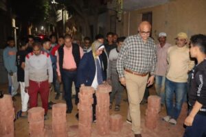 محافظ القليوبية يتفقد أعمال رصف شوارع طوخ وقليوب ضمن الخطة الاستثمارية